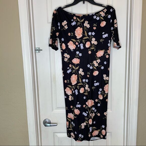 ASOS Floral Maternity Dress Size 6 - Picture 6 of 10